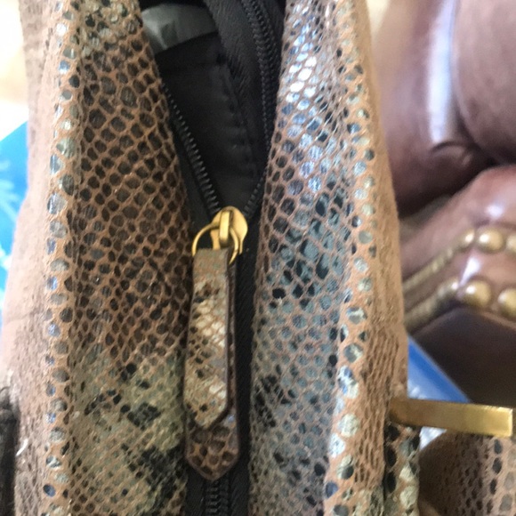 Chico’s faux python print tote - Picture 5 of 10